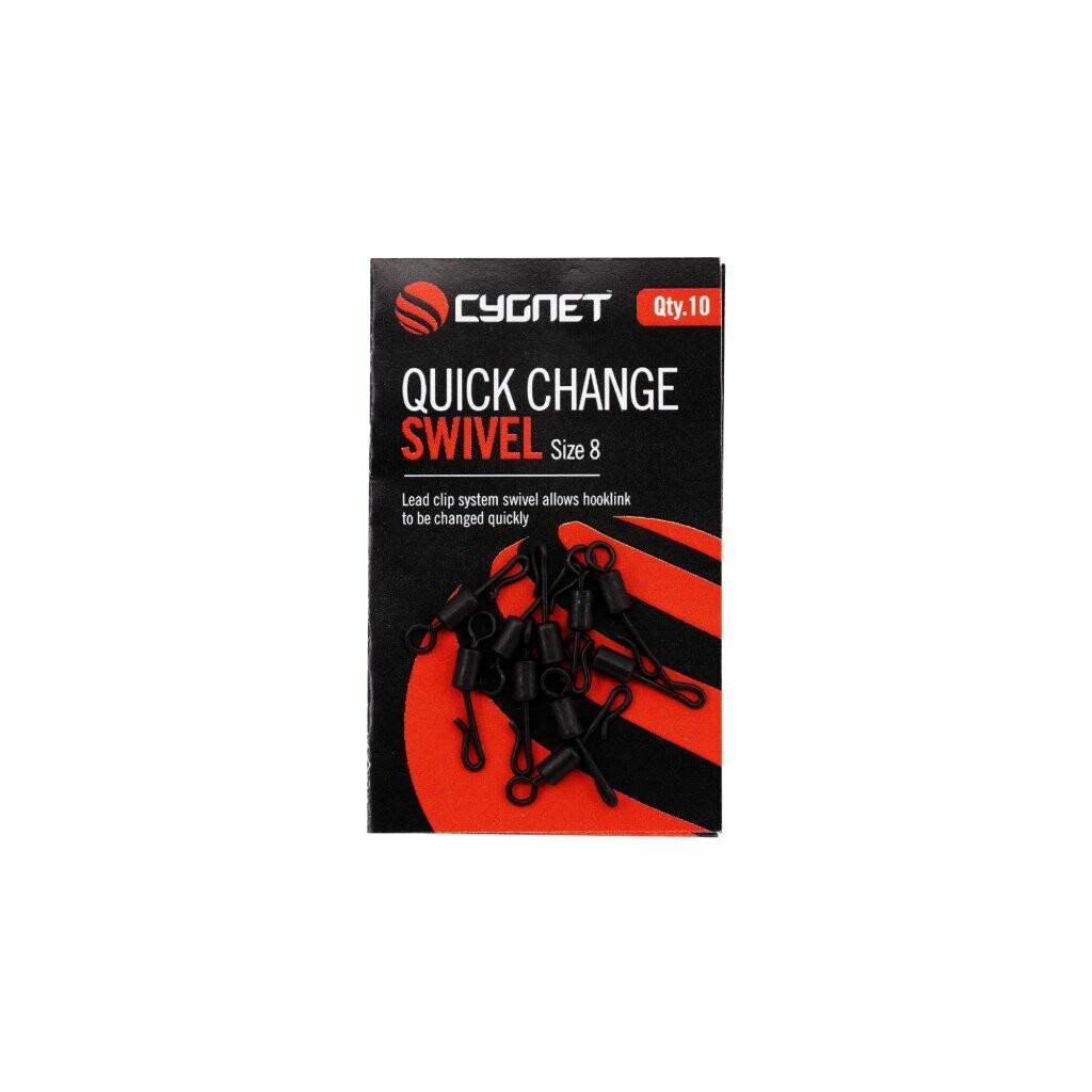 Cygnet Tackle Cygnet Obratlík - Quick Change Swivel - Size 8
