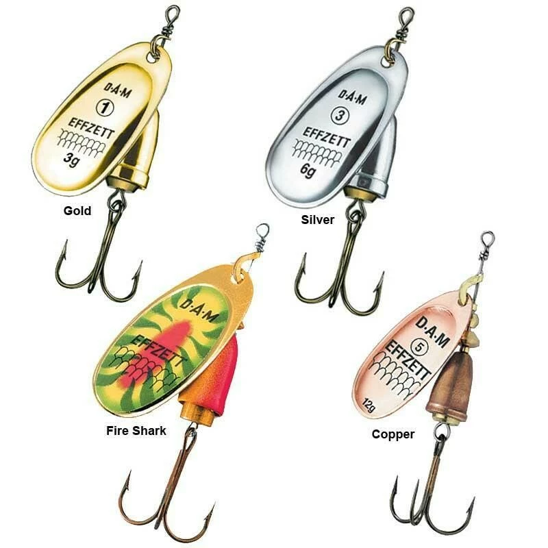 DAM EFFZETT Třpytka EXECUTOR SPINNER #4 / 8G VÝPRODEJ