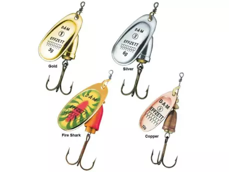 DAM EFFZETT Třpytka EXECUTOR SPINNER #4 / 8G VÝPRODEJ