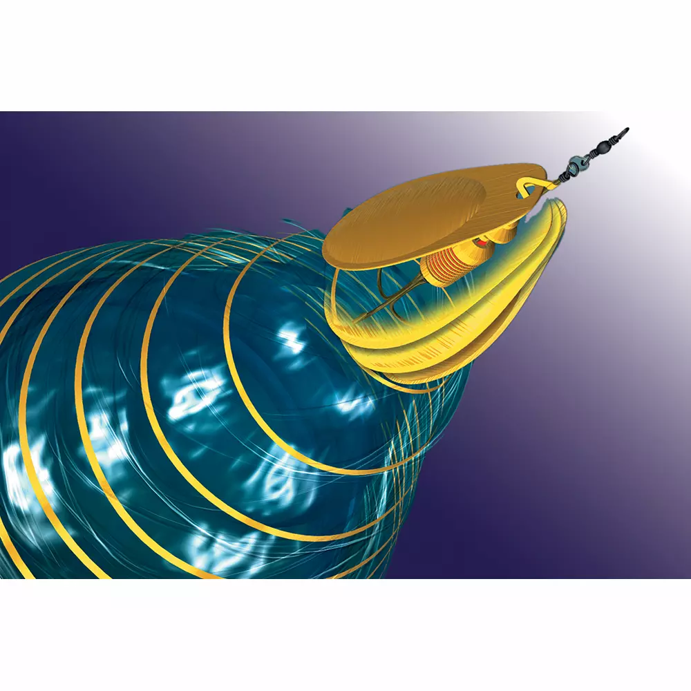 DAM Třpytka Fluo Spinner 20g #6 VÝPRODEJ