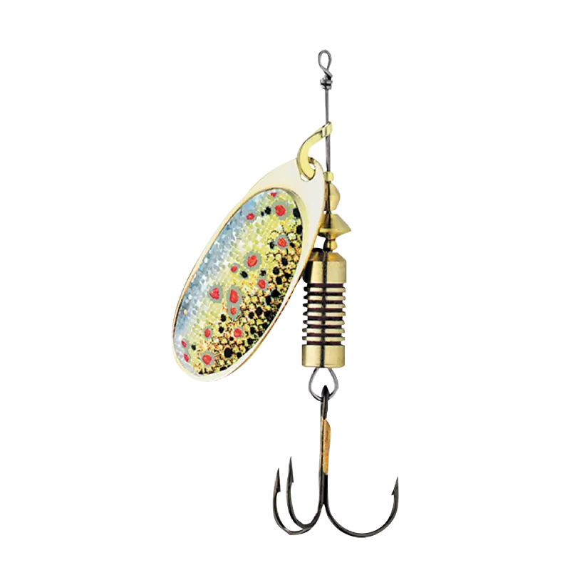 DAM Effzett Třpytka Nature 3D Spinner 12g #5 VÝPRODEJ