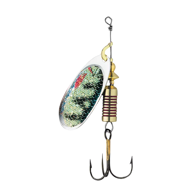 DAM Effzett Třpytka Nature 3D Spinner 12g #5 VÝPRODEJ