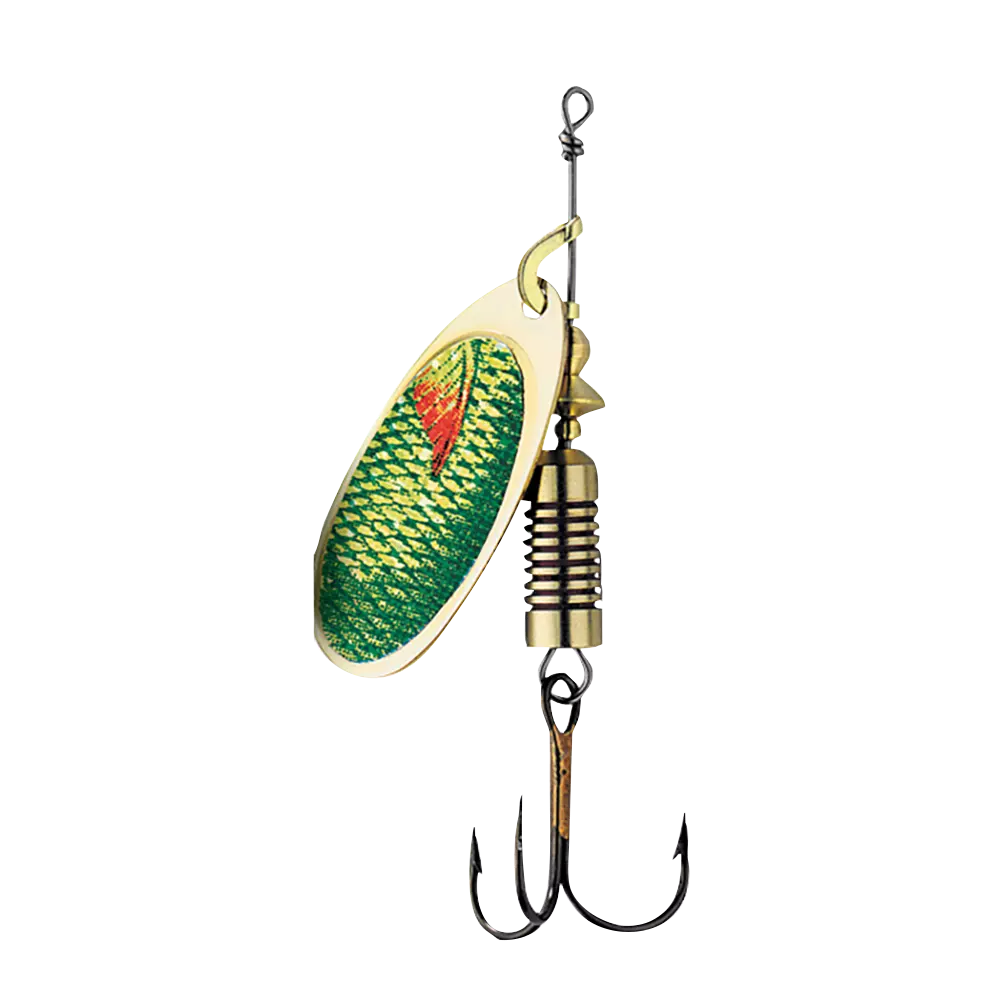 DAM Effzett Třpytka Nature 3D Spinner 10g #4 VÝPRODEJ