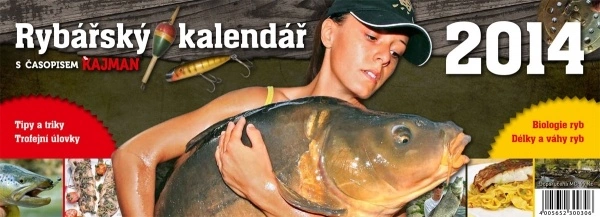KAJMAN Rybářský kalendář 2014