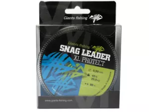 Giants fishing Šokový vlasec Snag Leader XL- Protect Army Green 80m