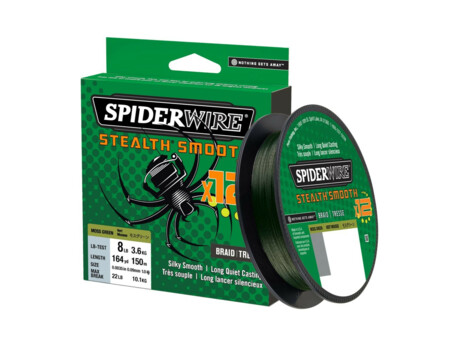 Šňůra SpiderWire Stealth Smooth12 150m Zelená VÝPRODEJ