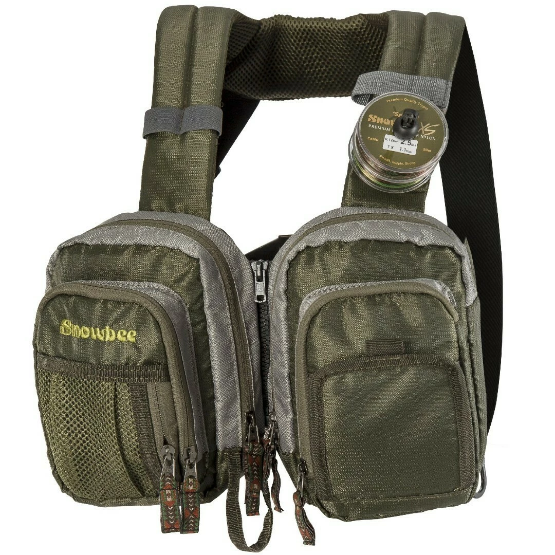 Snowbee Backpack Snowbee Vesta Ultralite Chest-Pack 🎣 Na Soutoku