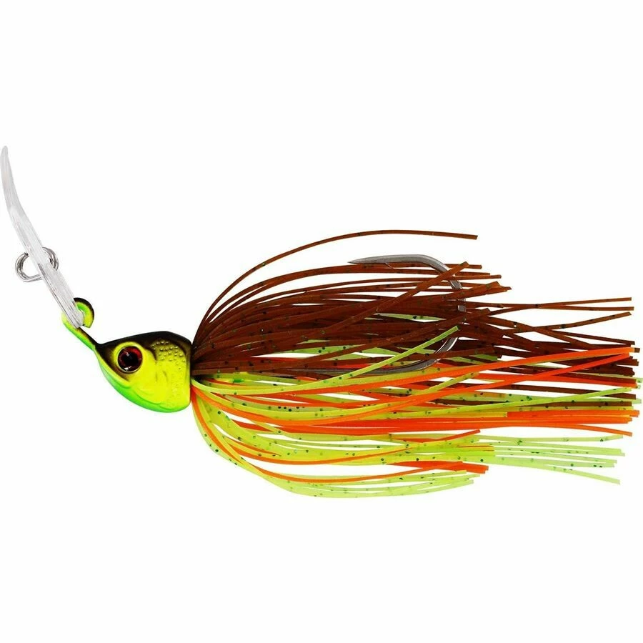 Westin: Nástraha BladeBite Tungsten Bladed Jig 14g Brown Chartreuse
