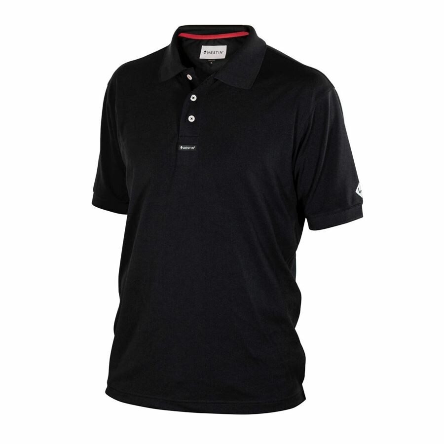 Westin: Tričko Dry Polo Shirt Velikost M Black   