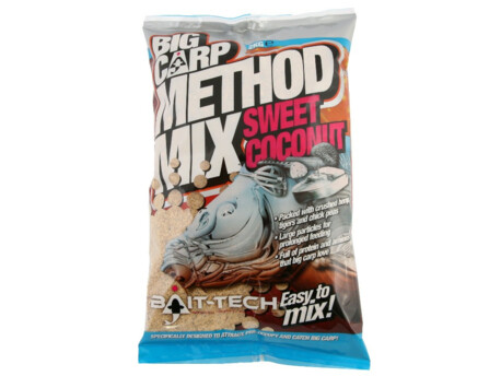 Bait-Tech krmítková směs Big Carp Method Mix Coconut 2 kg