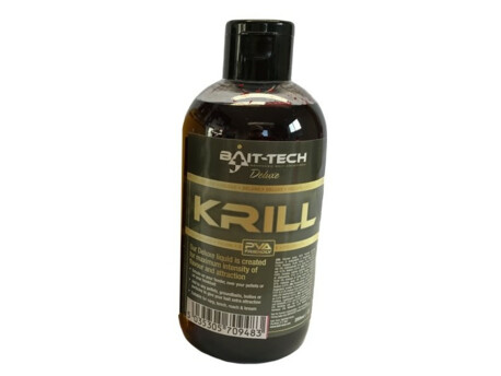 Bait-Tech tekutý posilovač Deluxe Krill 250 ml