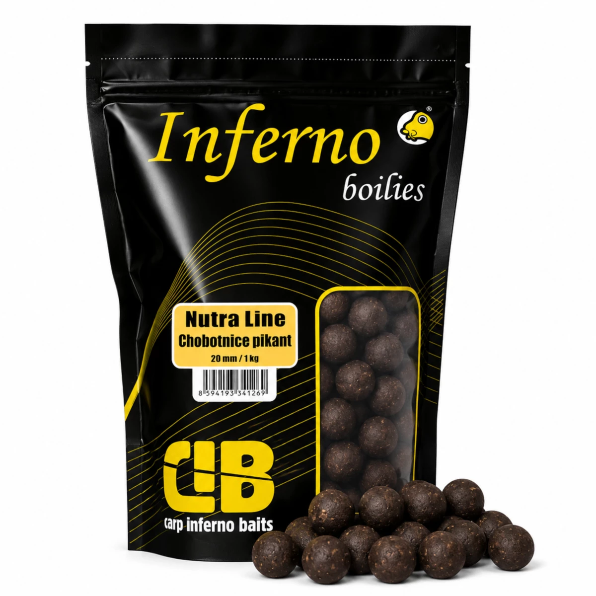 Carp Inferno Boilies Nutra Line - Chobotnice Pikant