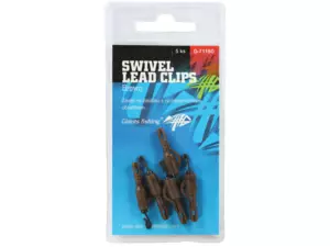 Giants fishing Závěs na boční olovo Swivel Lead Clips Brown 5ks