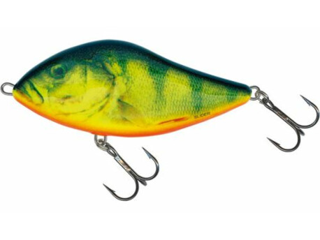 Salmo Wobler Slider Floating Real Hot Perch 10cm 36g