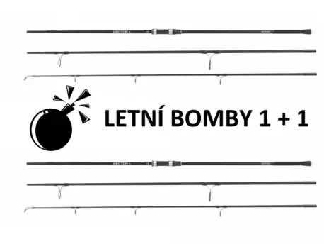 MIVARDI Prut Vector Carp MK2 360H 3,6 m 3 lb set 1+1