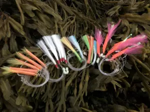 LK Baits Návazec na moře s peřím 1/0 0,60/0,45mm Multicolor