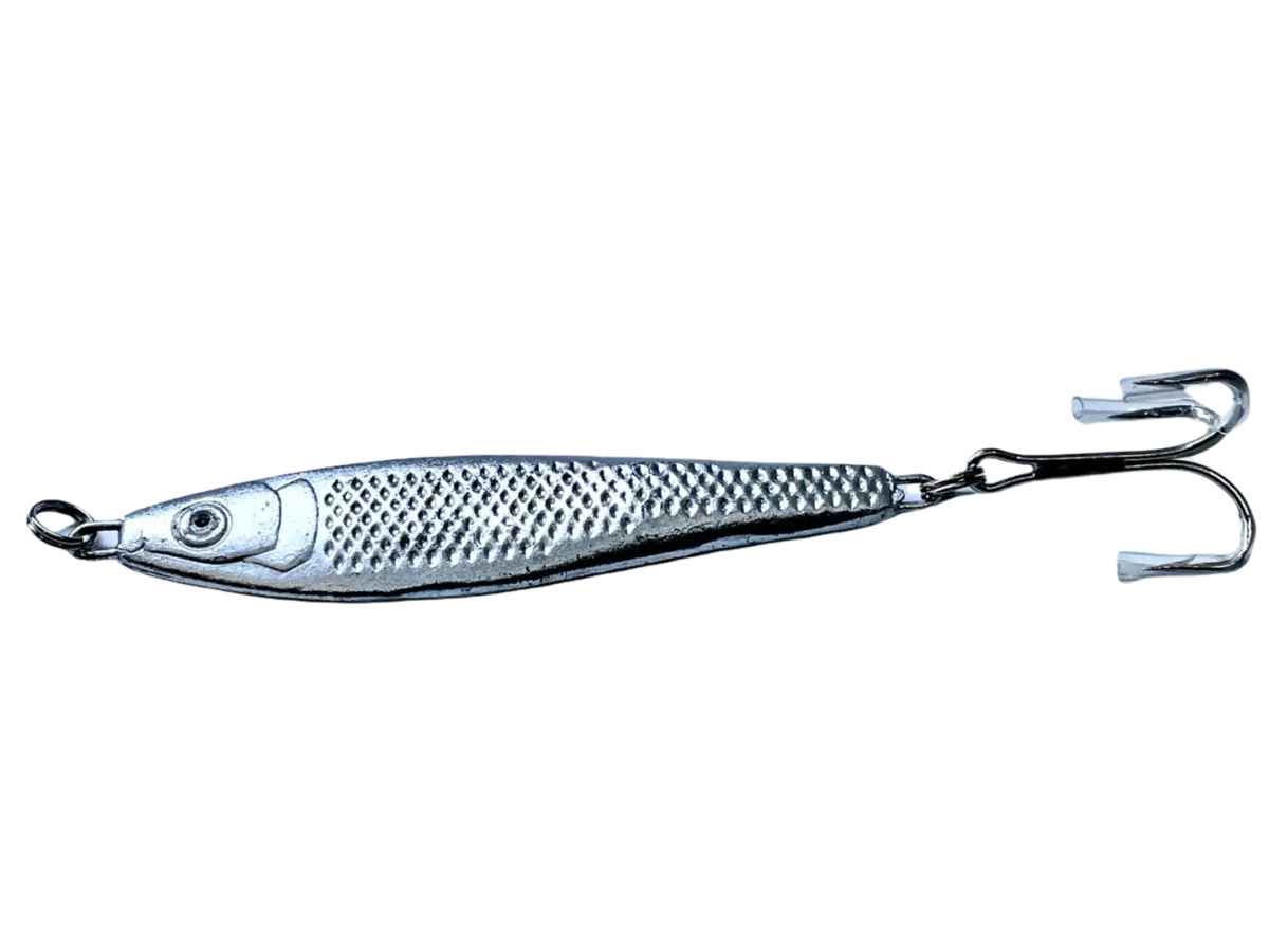 LK Baits pilkr stříbrný - 100g