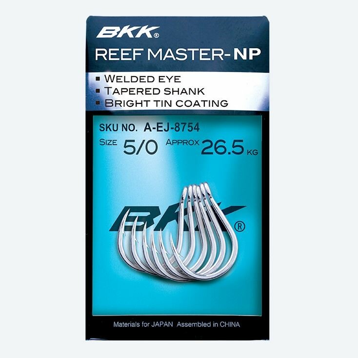 BKK: Háček Reefmaster NP Velikost 5/0 6ks