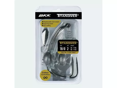 BKK: Háček Titan DiverPlus Velikost 12/0 2ks