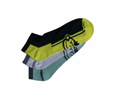 RidgeMonkey: Ponožky APEarel CoolTech Trainer Socks 3 Pack 36-38 (UK 3-5)