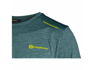RidgeMonkey: Tričko APEarel CoolTech T-Shirt Green Velikost L