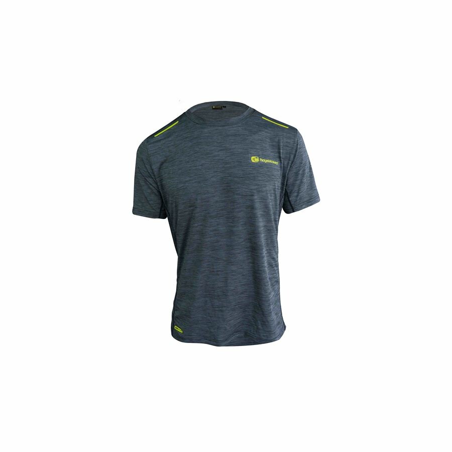 RidgeMonkey: Tričko APEarel CoolTech T-Shirt Grey Velikost XXXL