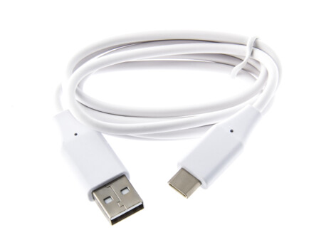 AVACOM Datový a nabíjecí kabel USB Type-C 100cm bílá
