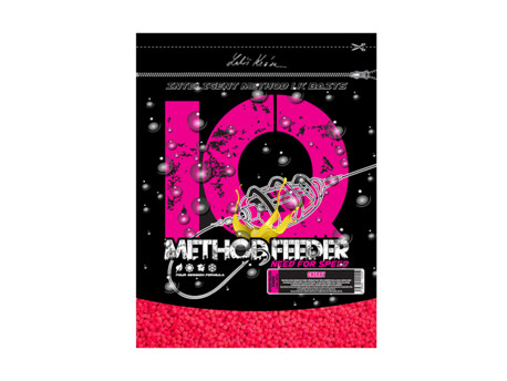 LK Baits IQ Method Feeder Speed Fluoro Pellets 600g Cherry
