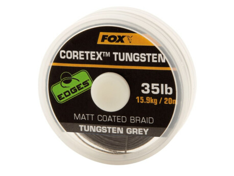 Fox Šňůrka Coretex Tungsten 20 m 35lb 15,9kg AKCE