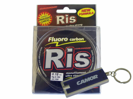 CAMOR S.R.L. Fluorocarbon Ris 0,18 mm  - 100 m/2,15 kg
