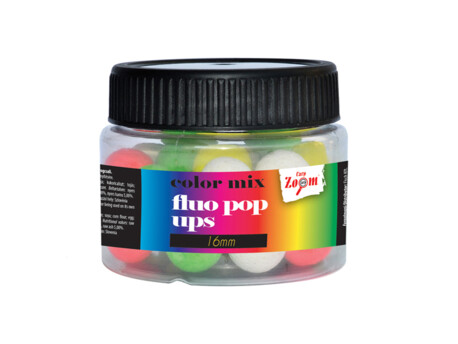 Carp Zoom Fluo Pop Ups - 50 g/10 mm/Mix barev