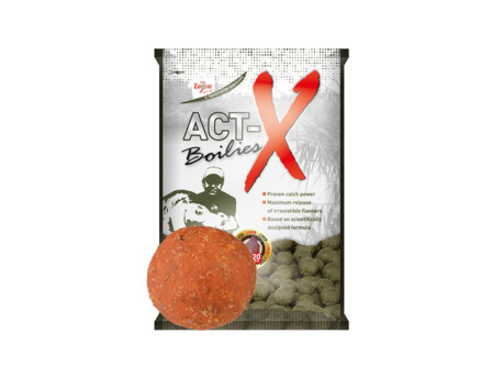 Carp Zoom Act-X Boilies - 800 g/16 mm/Exotické ovoce
