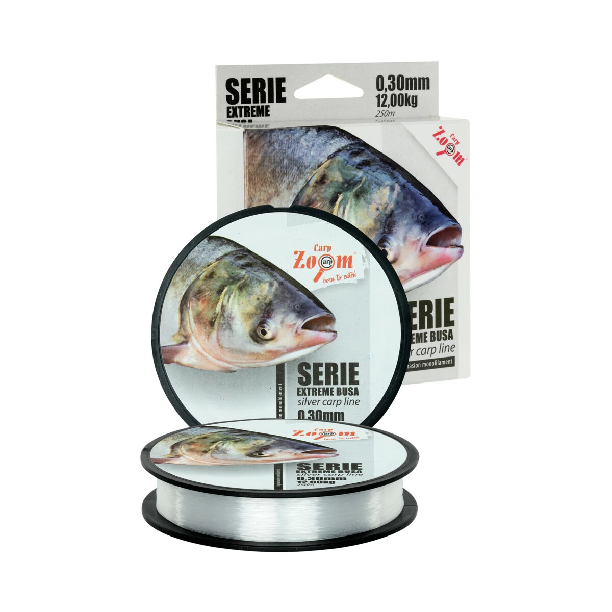 Konger Fil de pêche à la carpe Team CARP RED à coulement rapide 1000 m 0, 30-0,40 mm (0,30 mm