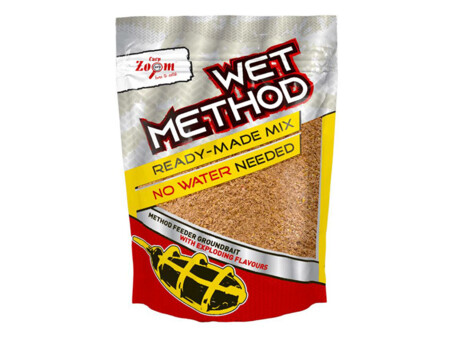 Carp Zoom Vlhčená směs Wet Method - 850 g/Čokoláda-Pomeranč