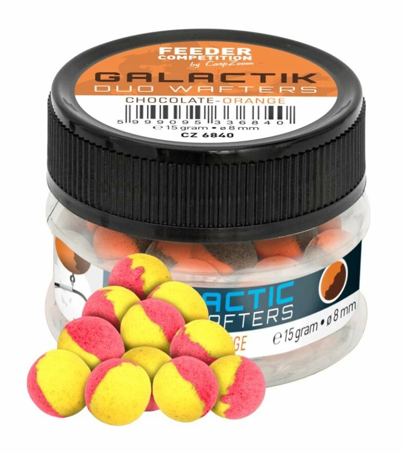 Carp Zoom Galactic Duo Dumbels Wafters - 15 g/10 mm/Sladká kukuřice-Jahoda