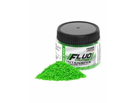 Carp Zoom Anglická vločka FLUO - 120 g/potápivá/fluo zelená