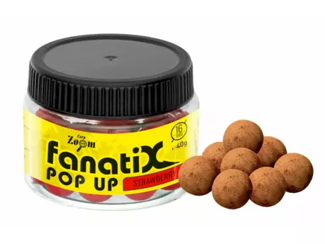 Carp Zoom Fanati-X Pop Up Boilies - 40 g/16 mm/Monster krab