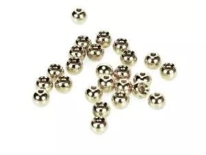 Giants fishing Hlavička stříbrná - beads silver 100ks