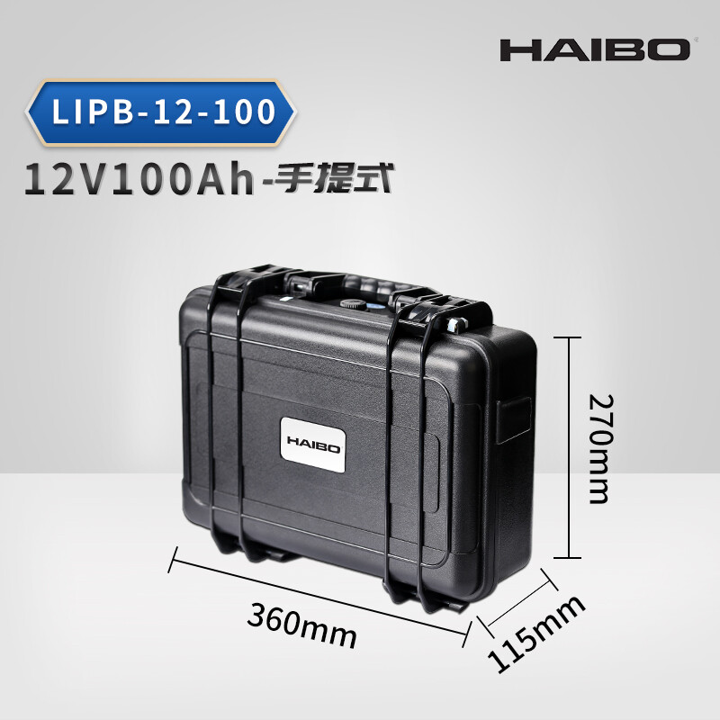 Haibo baterie - LiFEPO4 baterie 12V 100Ah