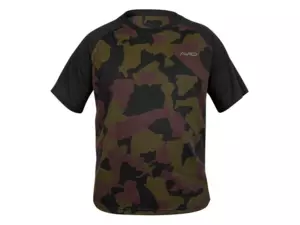 Avid Carp Tričko Distortion Camo Lite T-Shirt AKCE