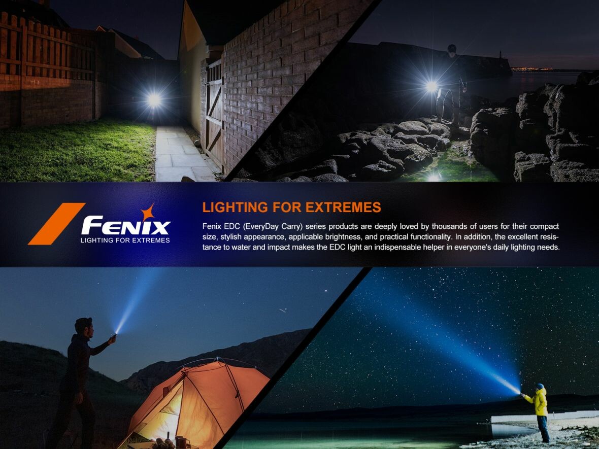 FENIX Nabíjecí baterka Fenix E18R V2.0