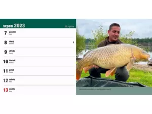 Stolní rybářský kalendář na rok 2023