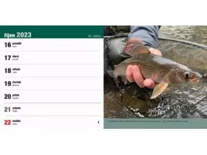Stolní rybářský kalendář na rok 2023