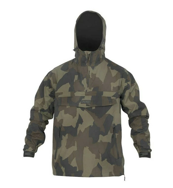 Avid Carp Bunda Ripstop Camo Pullover Jacket VÝPRODEJ