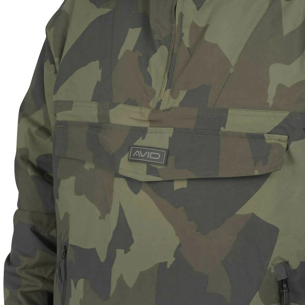 Avid Carp Bunda Ripstop Camo Pullover Jacket VÝPRODEJ