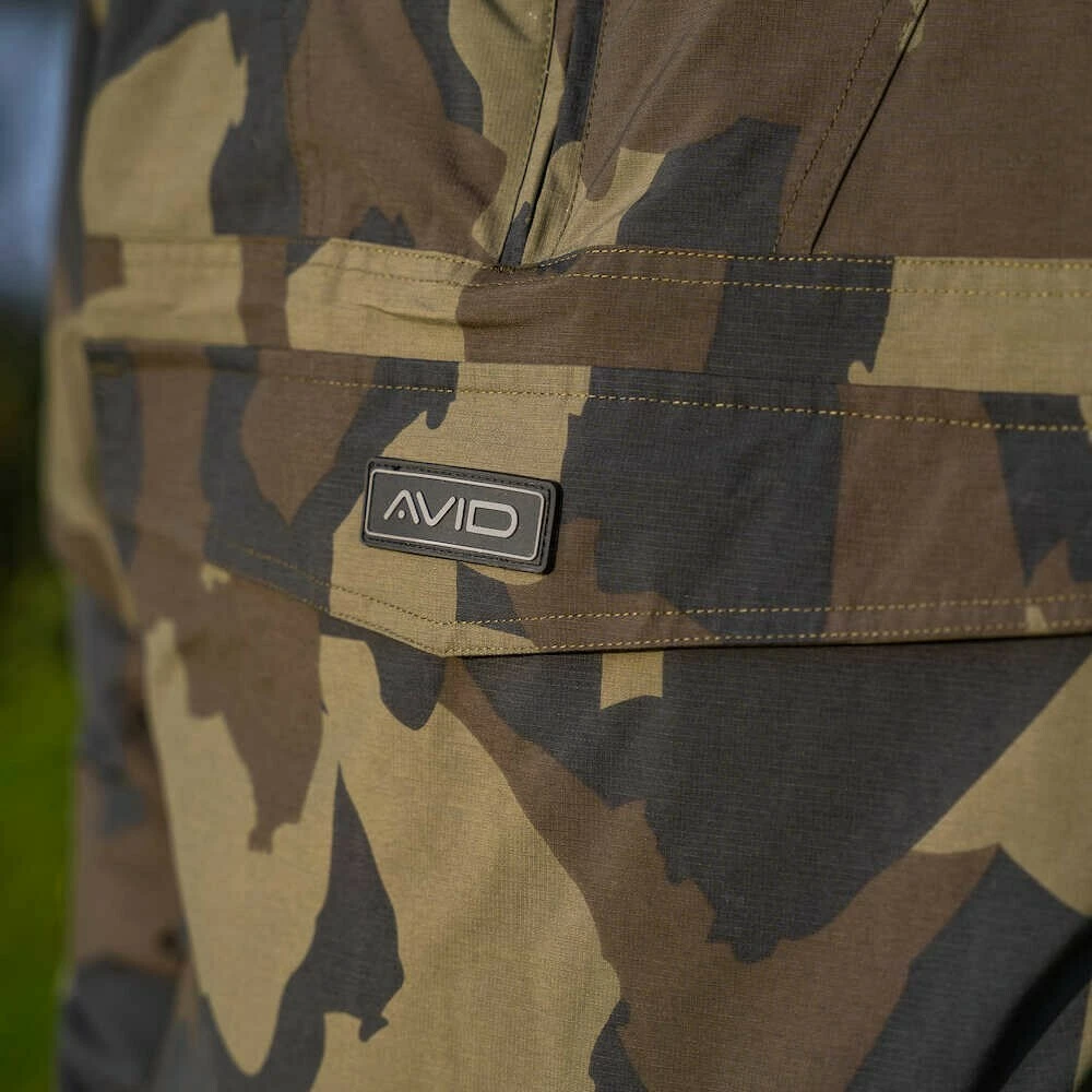 Avid Carp Bunda Ripstop Camo Pullover Jacket VÝPRODEJ