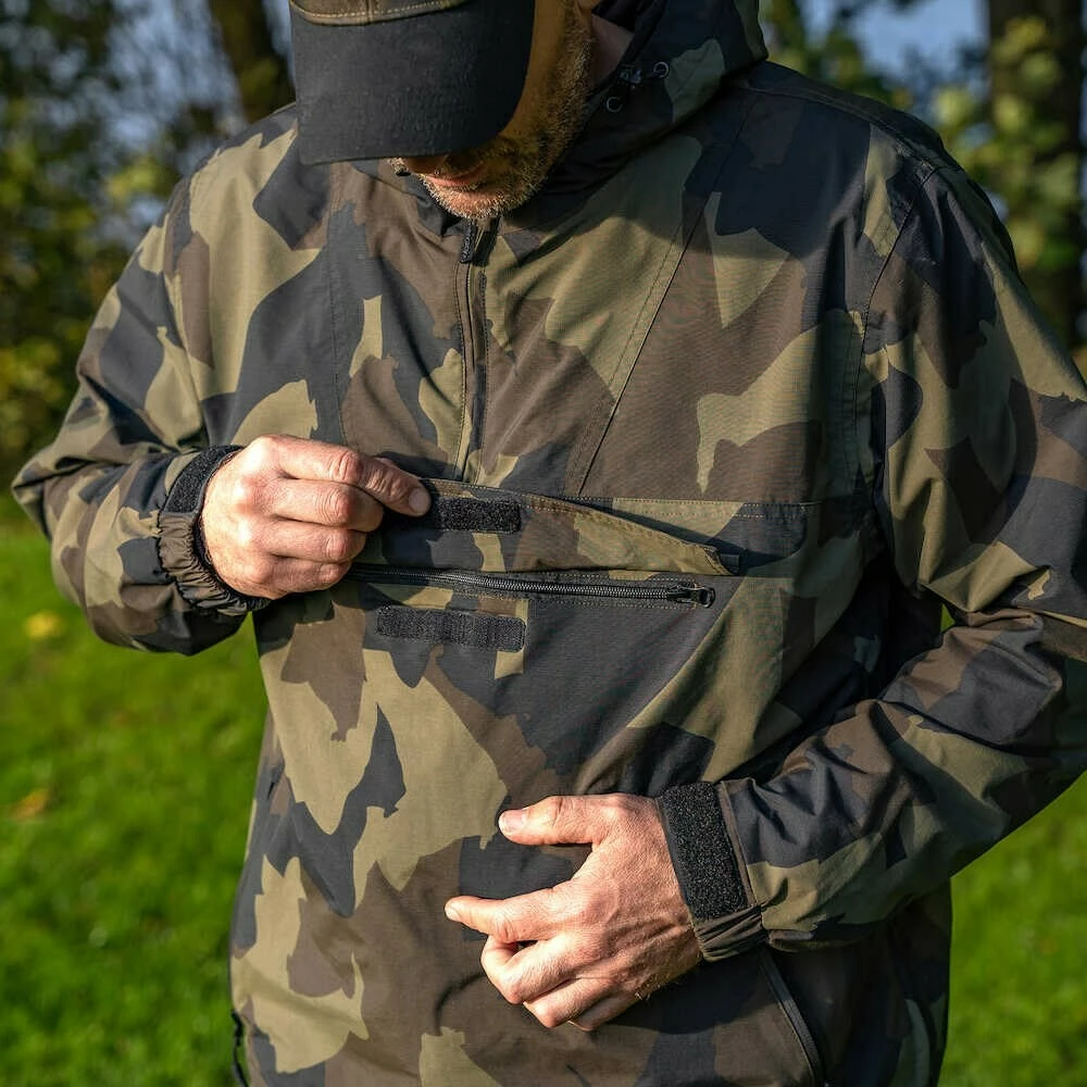 Avid Carp Bunda Ripstop Camo Pullover Jacket VÝPRODEJ