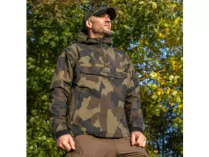 Avid Carp Bunda Ripstop Camo Pullover Jacket VÝPRODEJ
