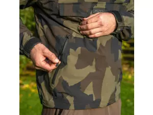 Avid Carp Bunda Ripstop Camo Pullover Jacket VÝPRODEJ