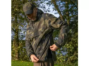 Avid Carp Bunda Ripstop Camo Pullover Jacket VÝPRODEJ